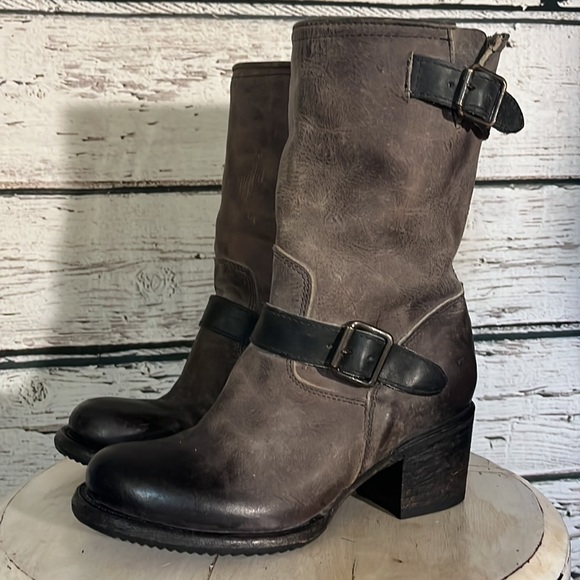Freebird Rare BLDR Boulder biker boots EUC size 6 - Picture 4 of 14